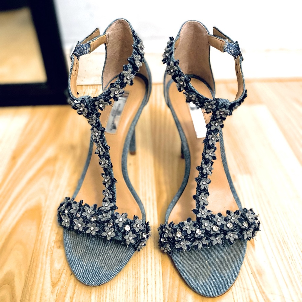 INC Open Toe Heels (2inches) with Ankle Strap